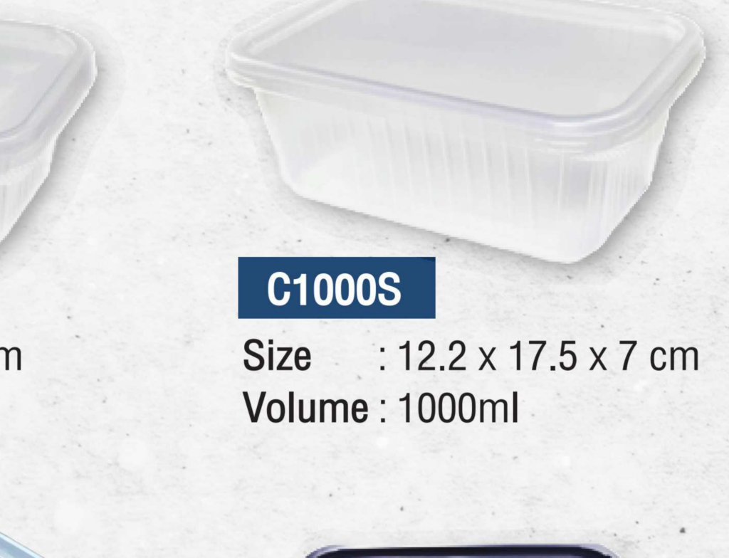 Clamshell Container C1000S