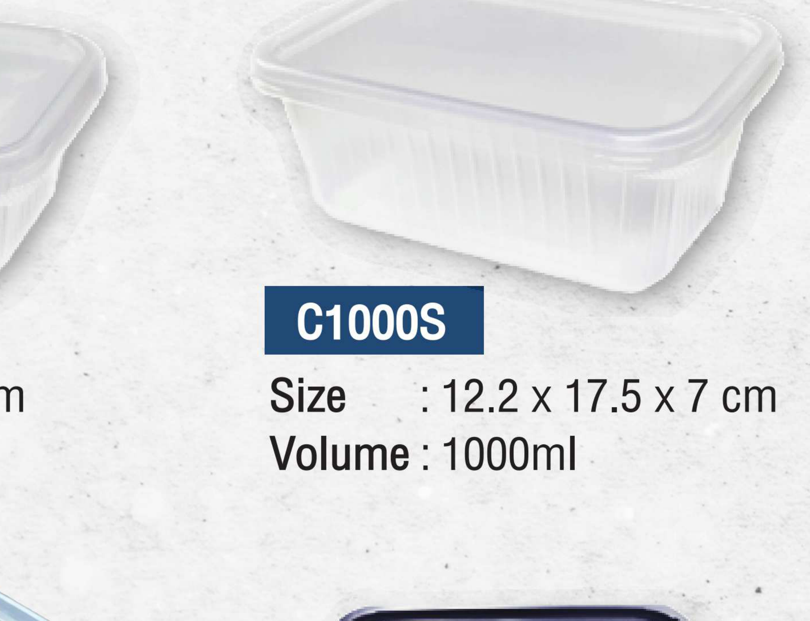 Clamshell Container C1000S
