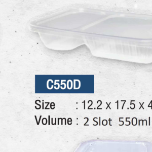 Clamshell Container C550D