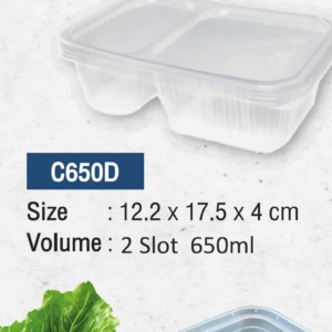 Clamshell Container C650D