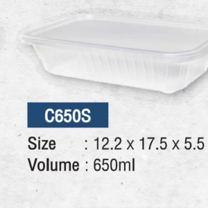 Clamshell Container C650S